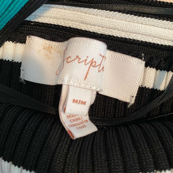 Scripted summer halter top - Picture 2 of 2